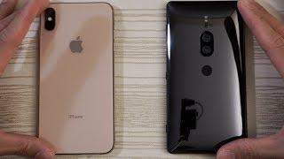 iPhone XS Max vs Sony XZ2 Premium - Speed Test!