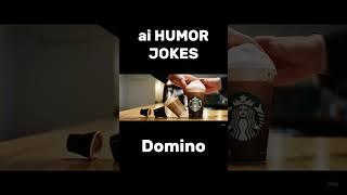  Coffee Cup Domino – AI Gets It Right! - No ads - just try ai videos but not so success for domino