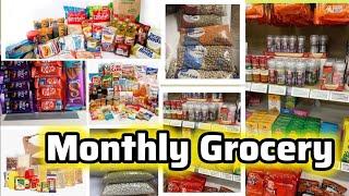 My Monthly Grocery | Howl Organize MyMonthly Grocery | Jam Jar Reuse ldeas |Informative video