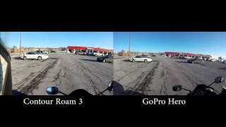 Contour Roam 3 vs  GoProHero [1080p 30fps]