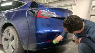 Tesla Model 3 SansZo Waterless Car Wash Review