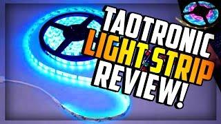 Taotronic RGB 5050 LED Strip Light Kit Product Review!