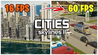 16 FPS auf 60 FPS Cities Skylines 2 Optimal Einstellen [Release Version]