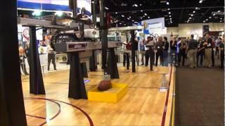 Wittmann Battenfeld Robots Play Basketball at NPE 2012