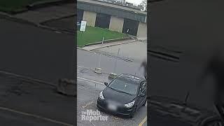 Car thief runs down cops while escaping