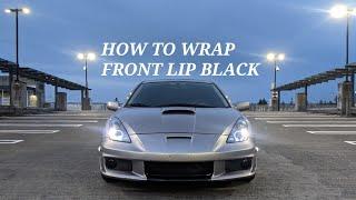 MITCH DORE | How To Wrap Front Lip!!