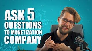 5 Key Questions to Ask a Website Monetization Platform