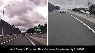 Polaris RVM966 Recorded Footage - Front & Rear View Camera