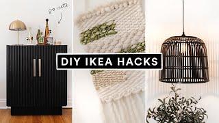 DIY IKEA HACKS - Super Affordable + Cute Room Decor + Furniture!