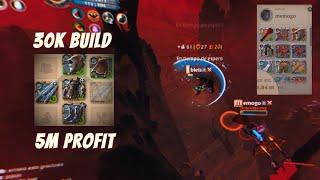 EASY PREMIUM WITH 30K BUILD | TERRIFYING CORRUPTED DUNGEONS | Albion Online PVP