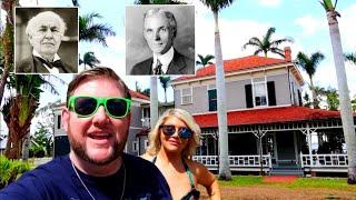 Tour of THOMAS EDISON & HENRY FORD Winter Estates | FT MYERS