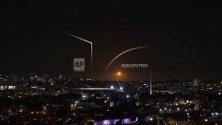 More projectiles and missiles seen over Jerusalem as Iran launches a second barrage