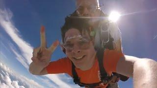 Ethan James McCollum goes SKYDIVING!!! For the first time!!