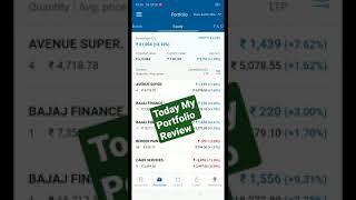 Today my portfolio review ||  portfolio status || stock market portfolio | stock market profit video