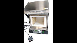 Dentsply Vulcan 3-550PD Programmable Burnout Furnace 1100°C w Foot Switch