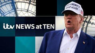 Watch ITV News at Ten as Trump says he 'may or may not' join strike against Iran | ITV News