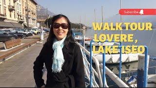 WALK TOUR LOVERE || LAKE ISEO, ITALY || FEB.2022 || jen's journey channel