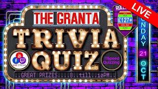 Trivia Quiz - The Granta - 21-10-24