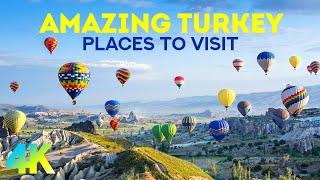 Amazing Turkey - 4K Scenic Documentary Film - Best Tourist Destinations & Nature Sights to Travel To