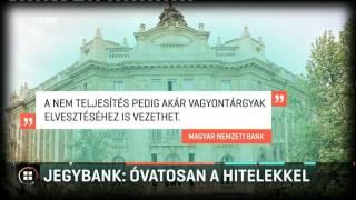 Jegybank: óvatosan a hitelekkel - 16-12-11