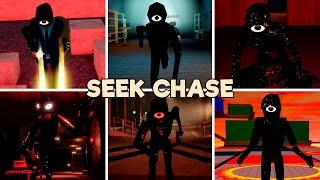 DOORS Seek Chase VS 37 Different Seek Chases | ROBLOX