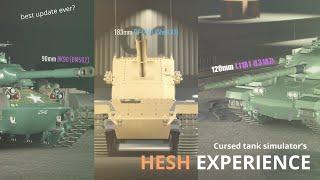 HESH SHELL EXPERIENCE! (Cursed tank simulator)