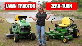 Zero Turn Mower Vs. Riding Lawn Mower | Which Should I Buy