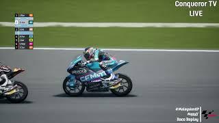 David Alonso Vs Ivan OrtolaRace Moto3 Sepang Malaysian Grand Prix #MalaysianGP 2024