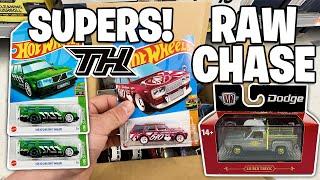 I Found 3 Hot Wheels Super Treasure Hunts & My First M2 Machines RAW CHASE!!