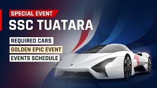 SSC TUATARA Special Event - ALL REQUIRED CARS - Events Schedule For The Season & More