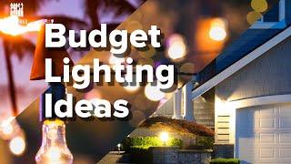 Backyard Lighting Ideas on a Budget