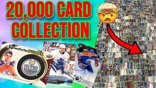 I Bought a CRAZY Hockey Card Collection with over 20,000 cards !!