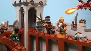 Lego Castle "Battle of the Lion Kingdom" Stop Motion Animation