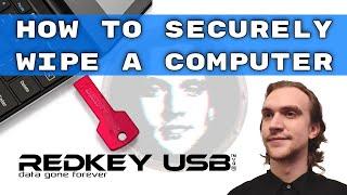 How to Securely Wipe a Computer (SSD and HDD) with Redkey USB