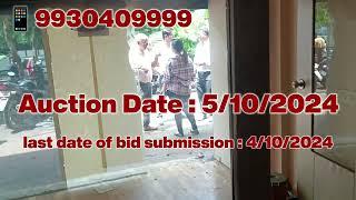 shop for sale in kharghar bank auction property