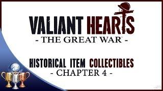 Valiant Hearts: The Great War - Historical Items Collectibles - Chapter 4 Wooden Crosses