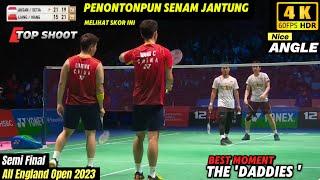 Looks Casual But Effective..!! Hendra/Ahsan's action balances Wang Chang/Liang Wei Keng's game