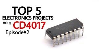 Top 5 Electronics project using CD4017 | EPISODE#2