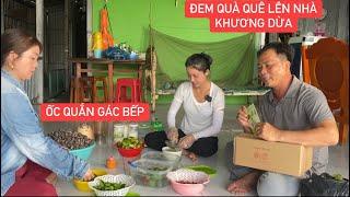 Đem “”Ốc Quắn Gác Bếp “” sản phẩm mới lên nhà Khương Dừa để bạn thưởng thức và đánh giá