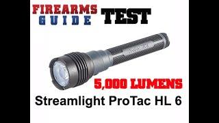 Firearms Guide TEST: 5,000 Lumens Streamlight ProTac HL 6 Flashlight