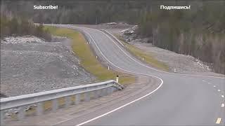 Trip from Murmansk, Russia to Kirkenes, Norway for 5 minutes