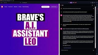 Brave Browser Introduces The Leo A.I. Assistant