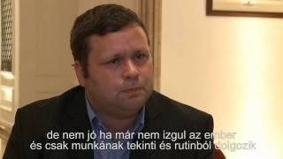 Paul Potts at Budapest - interview for NLC