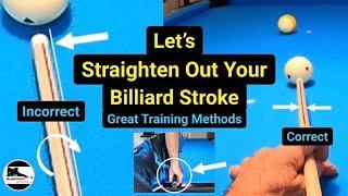 How to stroke straight/watch till the end