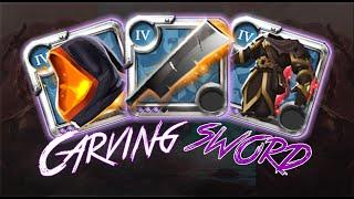 Carving Sword |  PVP | SOLO MISTS -  ALBION ONLINE