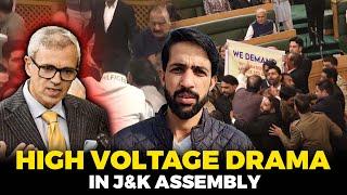 High Voltage Drama in J&K Assembly over special status resolution