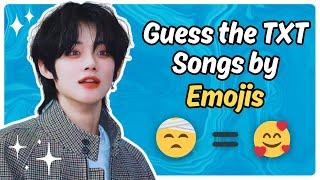 GUESS the TXT SONGS by EMOJIS  (K-Pop Quiz 2024)