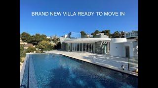 Brand new villa in Jávea with luxury finish and amazing sea views