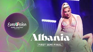 Ronela Hajati - Sekret - LIVE - Albania  - First Semi-Final - Eurovision 2022