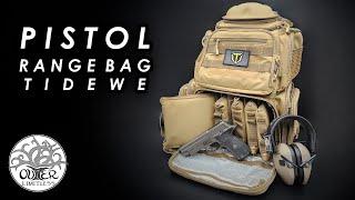 TideWe Pistol Range Bag - Nicely Featured...Lots of Room...But...